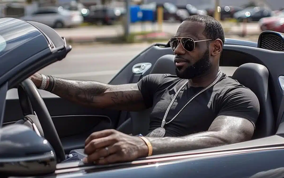 LeBron James had to reveal the truth after dealer congratulated him for buying Bugatti Veyron