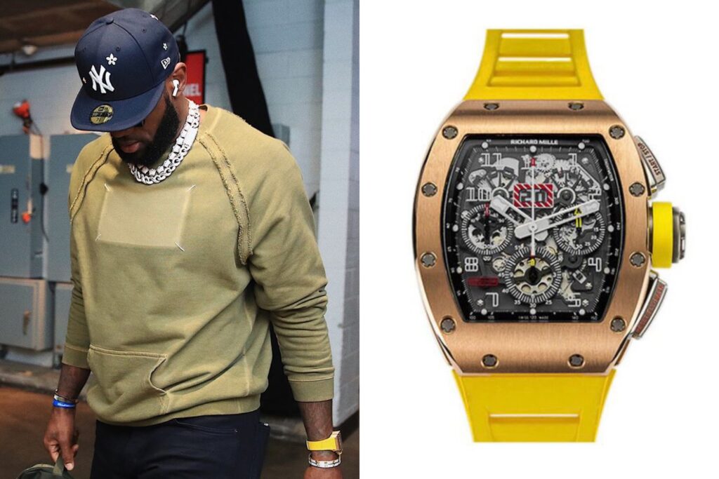 Inside LeBron James' insane watch collection