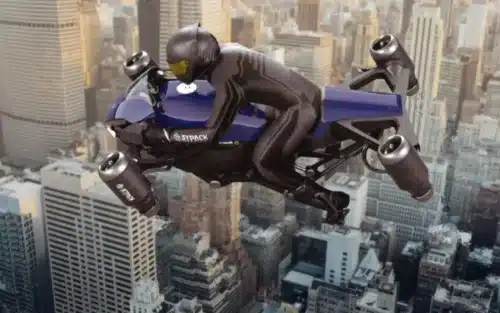 World's first flying motorcycle preparing to hit the skies