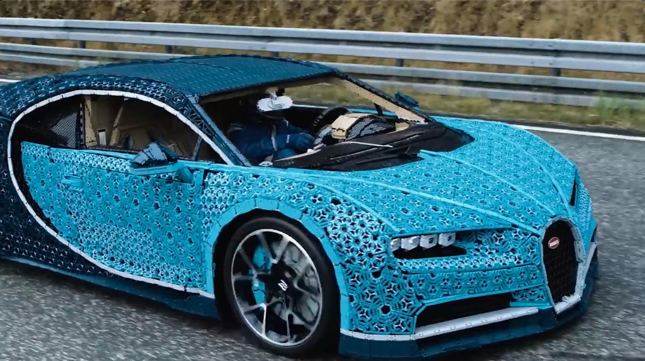 Lego built a drivable Bugatti Chiron with over 1 million pieces - The Verge