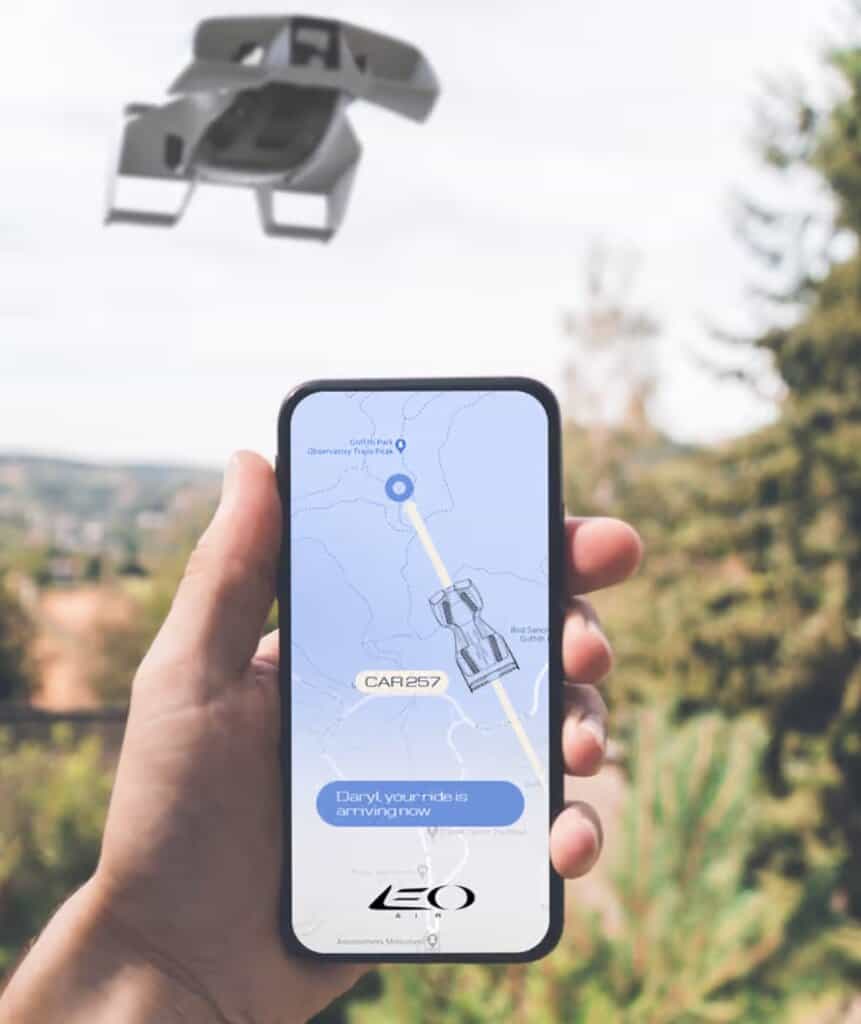 Urban Leo eVTOL could be controlled with your mobile phone