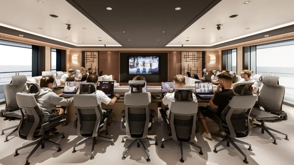 Valve owner Gabe Newell has a $500M superyacht that's decked out with one of the best gaming setups you'll see