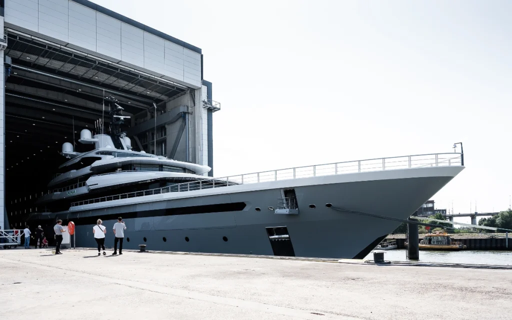 US billionaire set to take delivery of $400,000,000 superyacht he wants to use to honor people, not to flaunt wealth