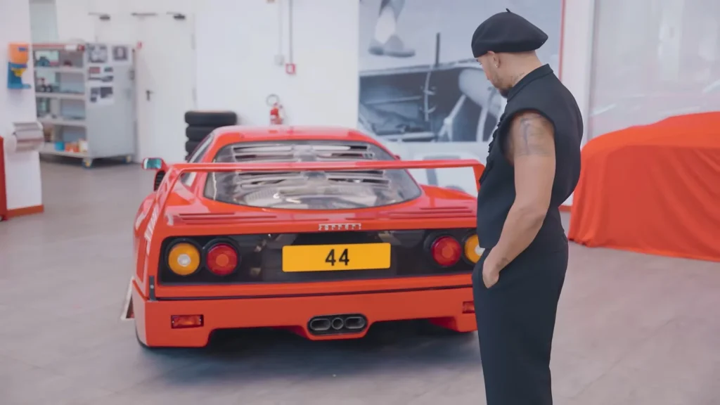 Lewis Hamilton’s 'car of his dreams' 1991 Ferrari F40 just got a Maranello-level restoration and he showcased every single step of it