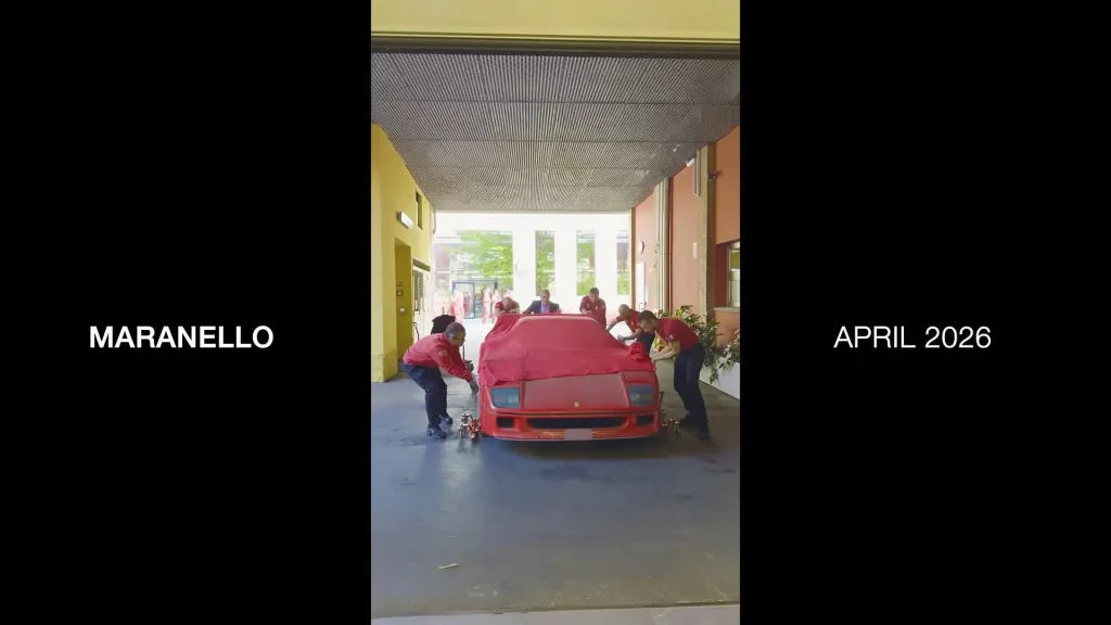 Lewis Hamilton’s 'car of his dreams' 1991 Ferrari F40 just got a Maranello-level restoration and he showcased every single step of it