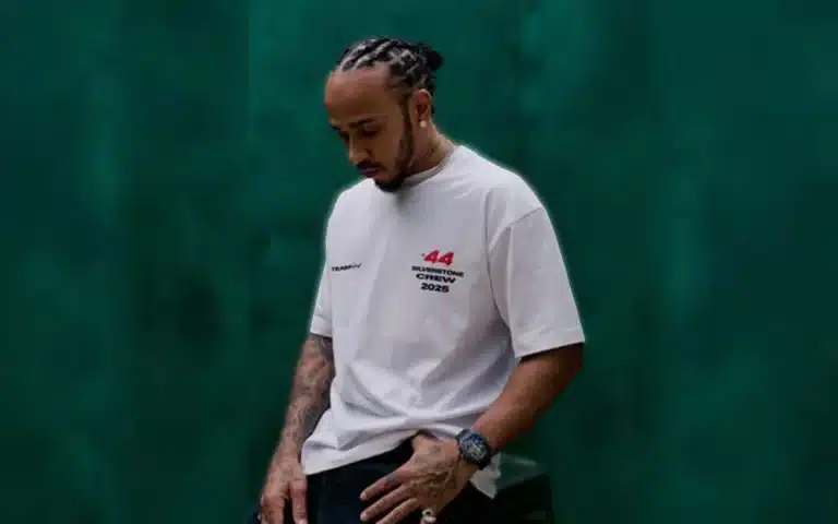 Lewis Hamilton's watch, a Richard Mille Ferrari edition, costs $1.5 million, and he casually wore it in the paddock at the Silverstone Grand Prix