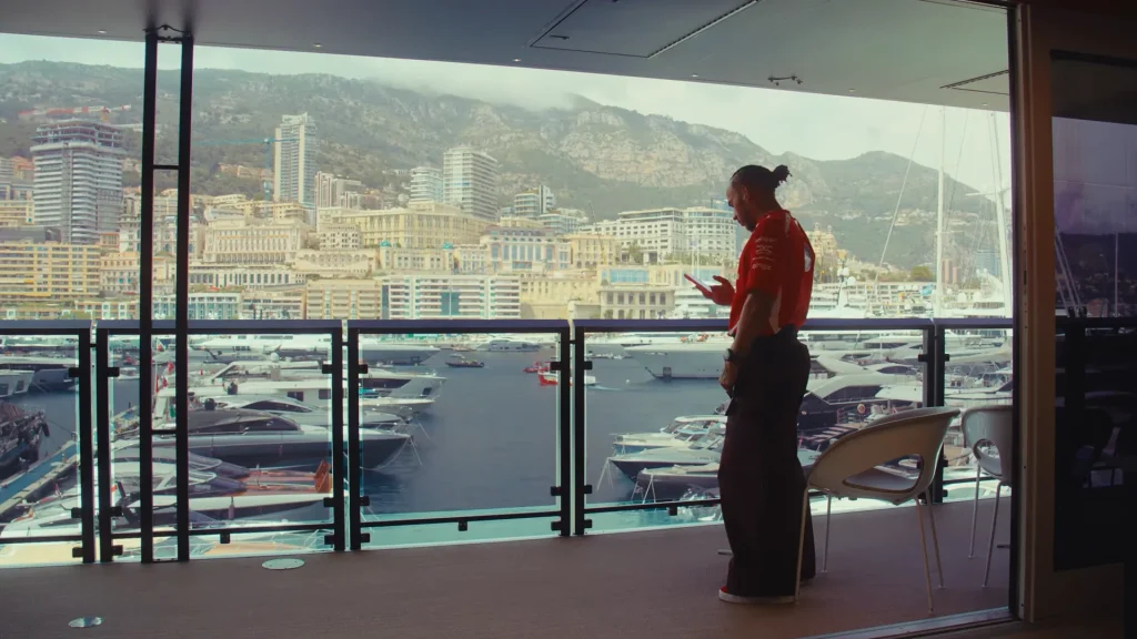 Ferrari releases surreal 8-hour video of Lewis Hamilton chilling out in Monaco following Grand Prix win