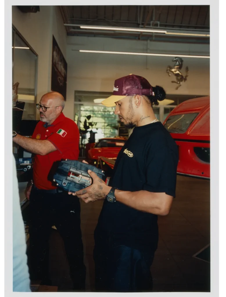 Lewis Hamilton finds 'car of his dreams' Ferrari F40 covered in dust in garage that it's been in for over 30 years and revives it in exceptional style