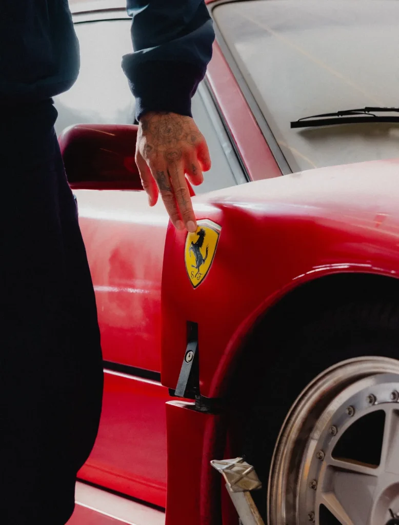 Lewis Hamilton finds 'car of his dreams' Ferrari F40 covered in dust in garage that it's been in for over 30 years and revives it in exceptional style