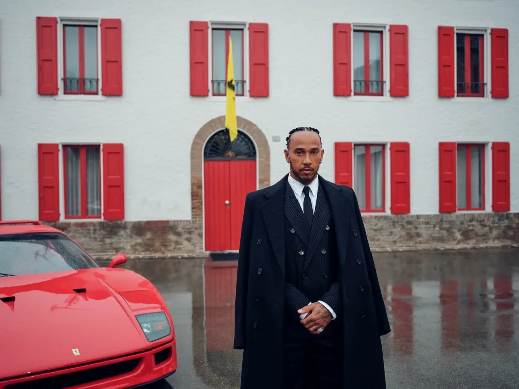 Lewis Hamilton finds 'car of his dreams' Ferrari F40 covered in dust in garage that it's been in for over 30 years and revives it in exceptional style