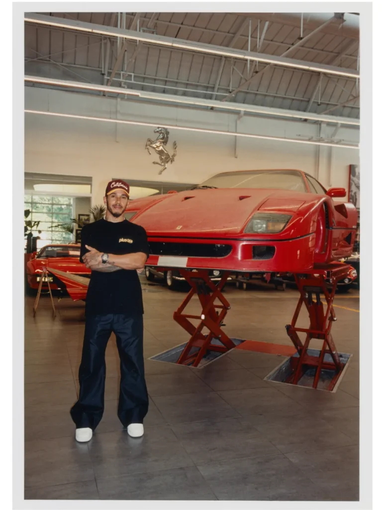 Lewis Hamilton finds 'car of his dreams' Ferrari F40 covered in dust in garage that it's been in for over 30 years and revives it in exceptional style