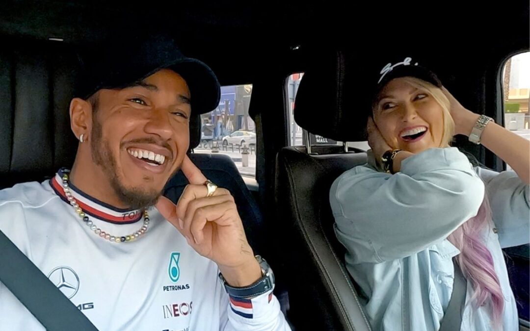 In the car with Lewis Hamilton ahead of Abu Dhabi Grand Prix