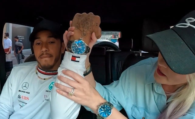 Lewis Hamilton and Supercar Blondie