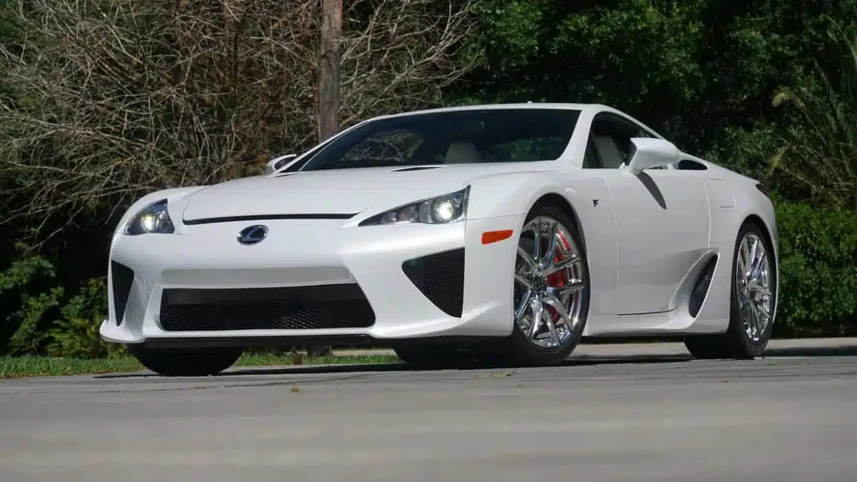 lexus lfa sports car 2022