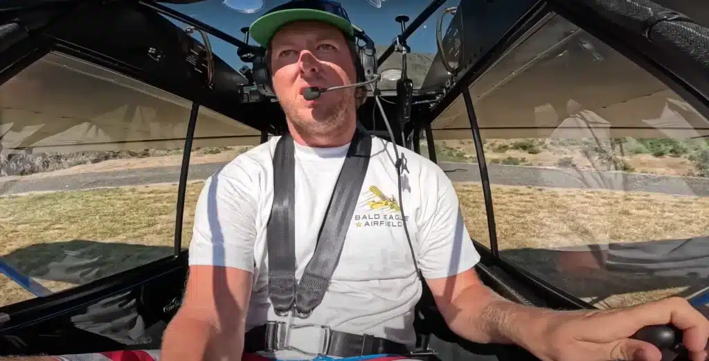 Nebraska YouTuber flies a new ultra-light plane in Idaho and it 'purrs like a kitten'