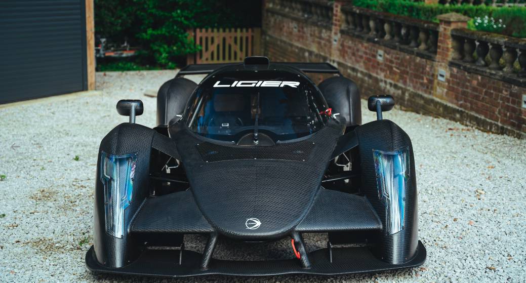 The Ligier JS P4 from the front