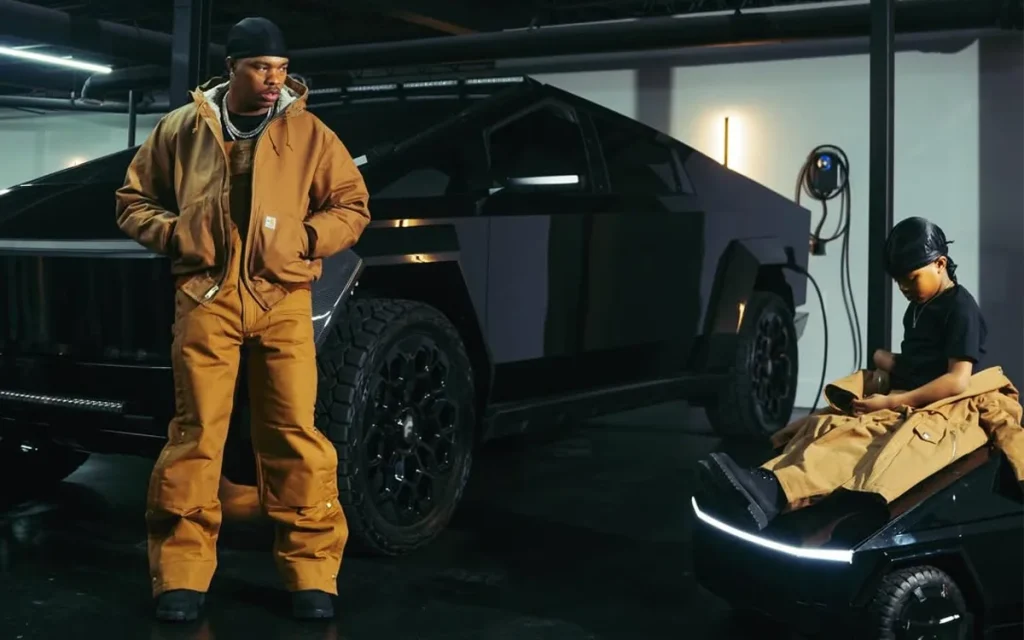 American rap artist Lil Baby bought a set of mini-and-me Brabus Mercedes G-Wagen trucks for his son to celebrate his new single Violation
