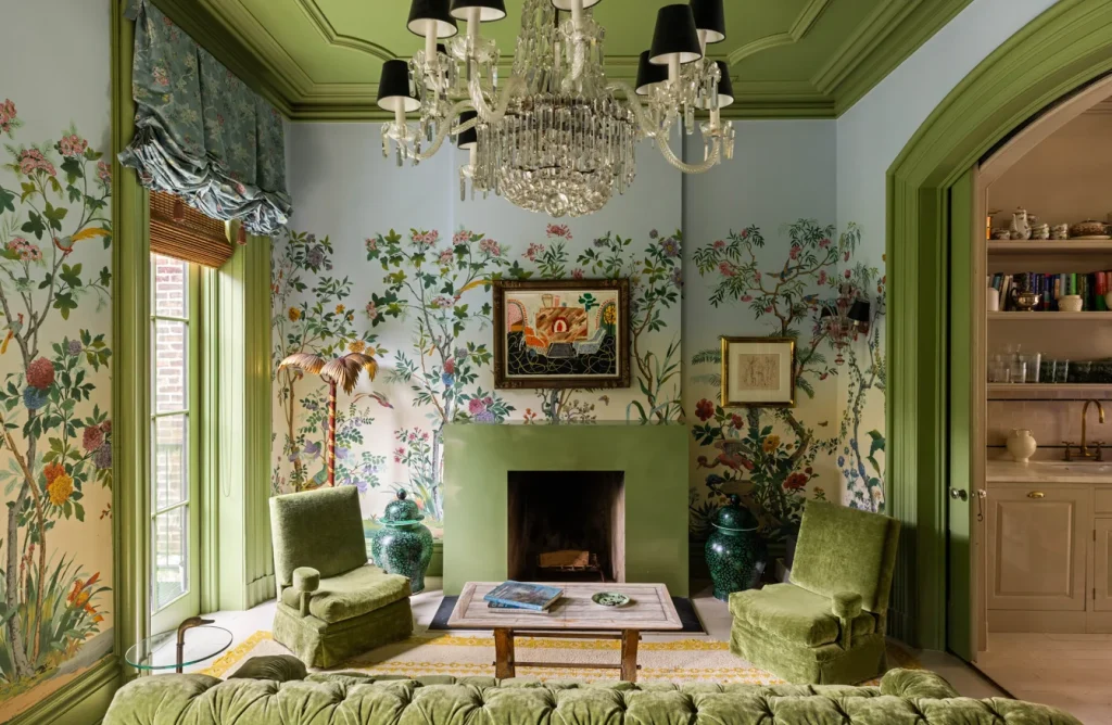 Lily Allen and David Harbour are selling their $8,000,000 Brooklyn townhouse, where maximalism meets New York cool