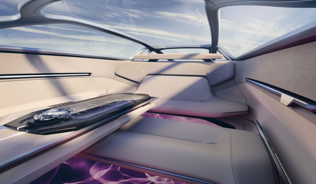 Lincoln Model L100 Concept interior, overview