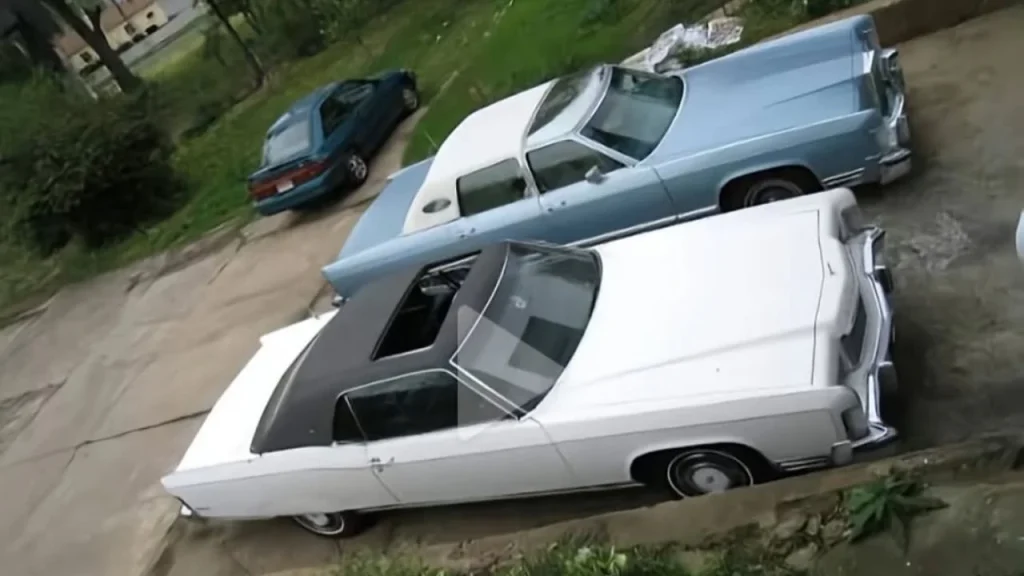 Wild photos show just how big a classic Lincoln Continental is compared to all other cars that aren't American land yachts