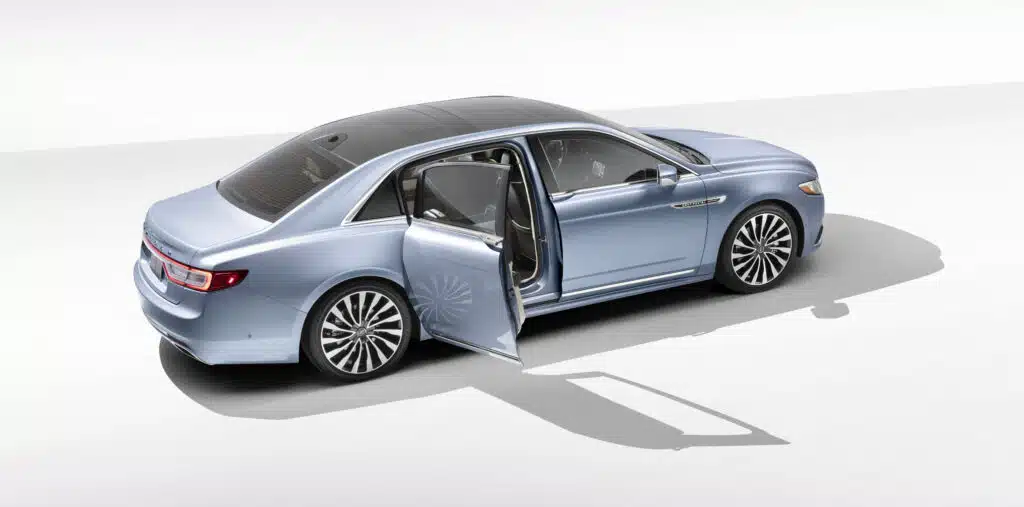This American luxury sedan brings Rolls-Royce's coolest feature, coach doors, suicide doors, Lincoln Continental, and luxury car design to buyers for $80K