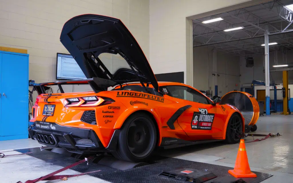 Lingenfelter Chevrolet Corvette upgrade for the C8 Corvette sports car