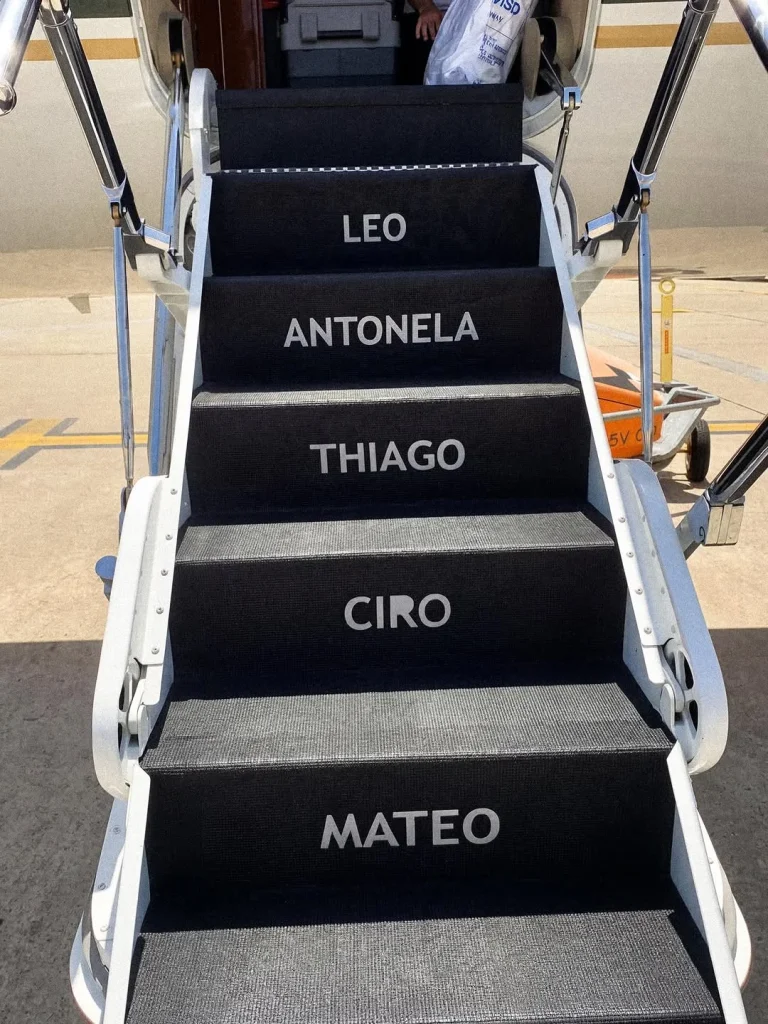 Inside Lionel Messi’s $15,000,000 private jet with customizations fit for soccer royalty