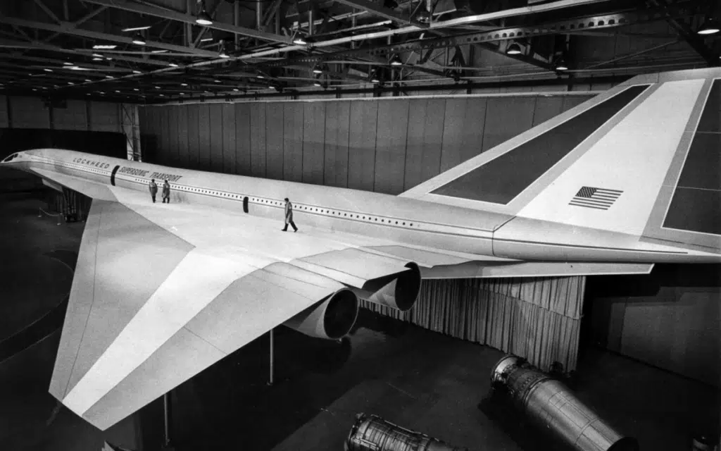 Lockheed L-2000 was the possible American Concorde, that lost out to the Boeing 2707