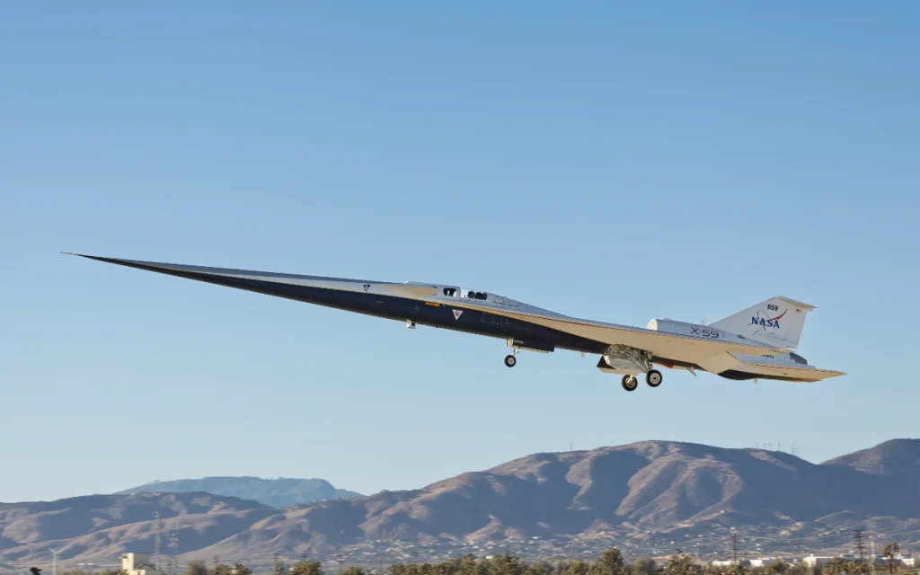 NASA’s supersonic X-59 developed with Lockheed Martin takes flight as NASA pursues quiet sonic booms