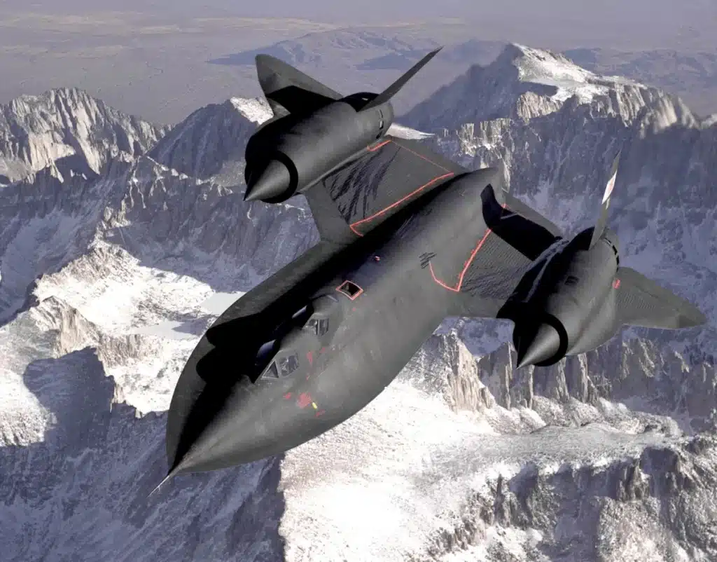 Lockheed_SR-71_Blackbird world's fastest plane