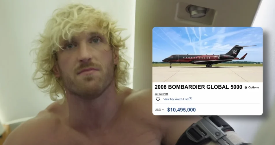 WWE's private jet is on sale for $10.5M and Logan Paul is interested but there's one huge caveat for any deal