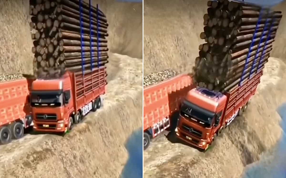 Logging truck, feature image