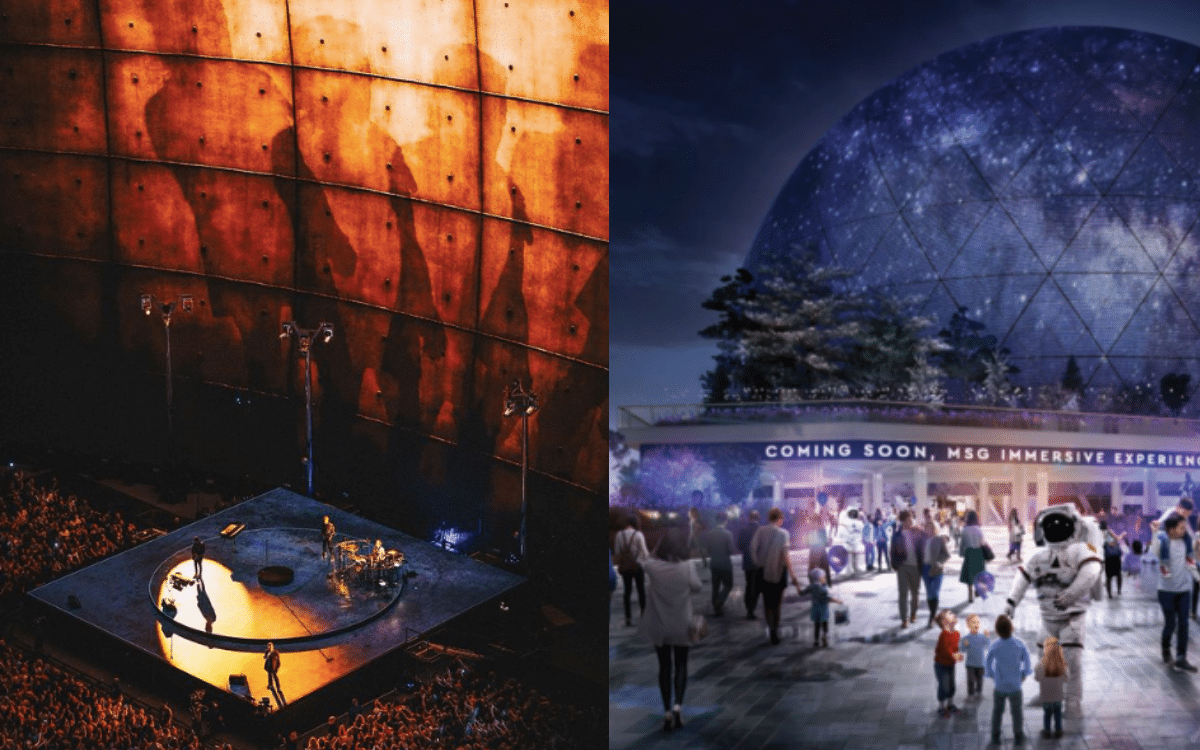 London Sphere concept will mirror the immersive Las Vegas experience