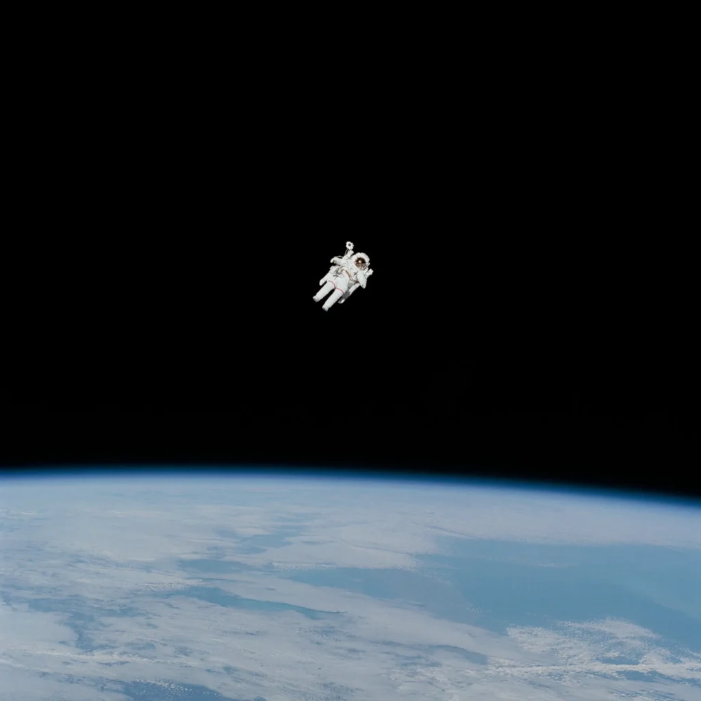 The true story behind NASA's iconic photo of lone astronaut floating in space that changed humanity's perspective