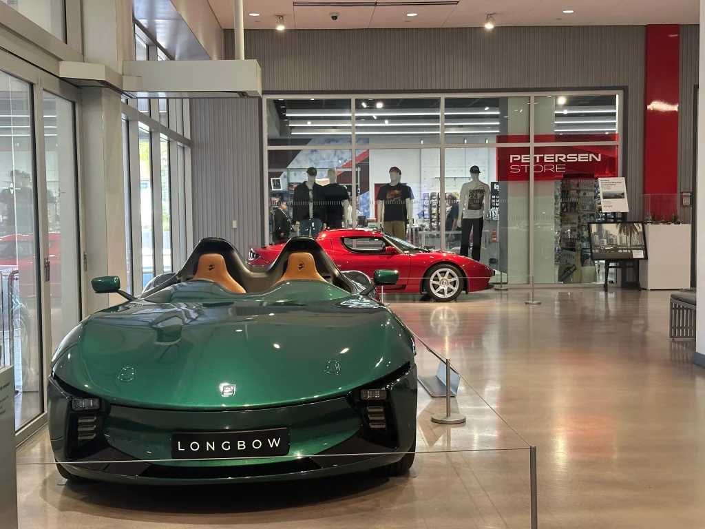 World's first 'featherweight' electric sports car has been inducted into The Petersen Automotive Museum
