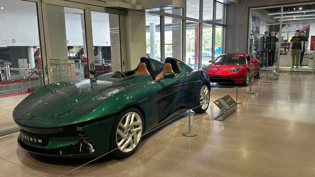 World's first 'featherweight' electric sports car has been inducted into The Petersen Automotive Museum