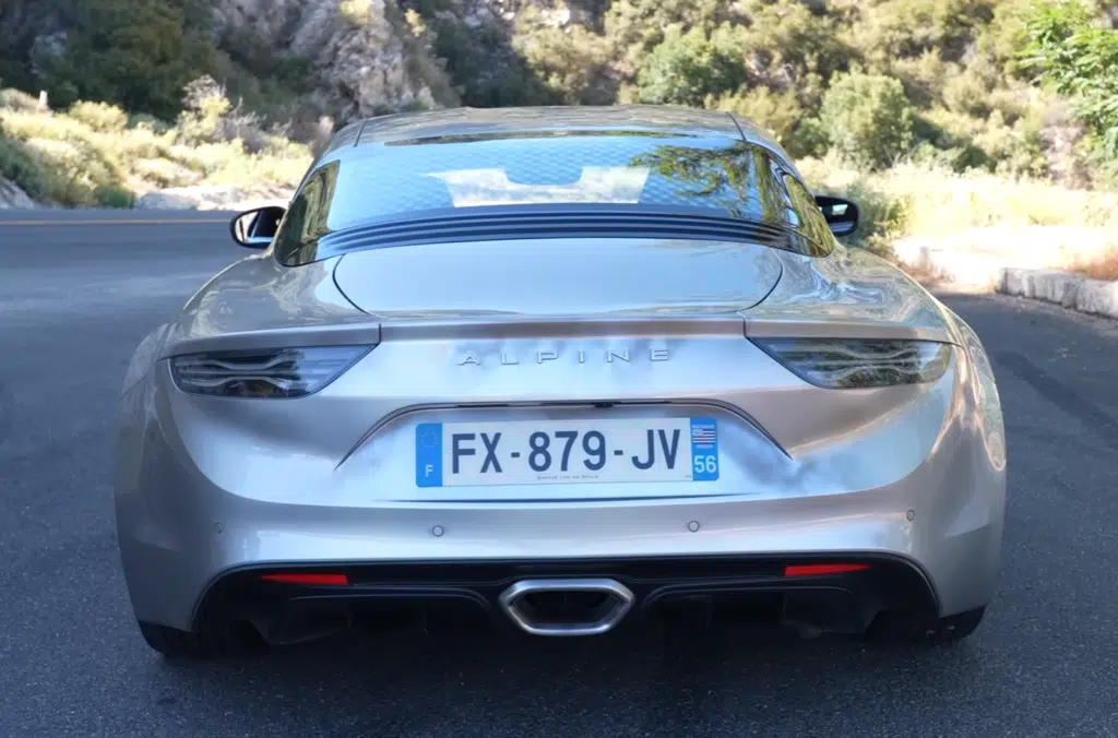 The Alpine A110, a lightweight sports car and mid-engine coupe, impressed in California but remains unavailable to American buyers