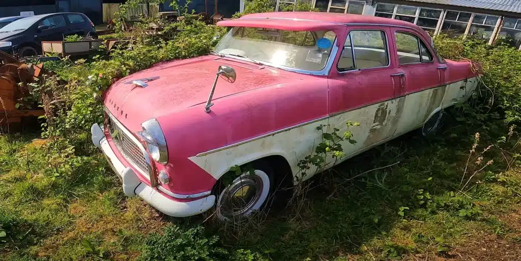 This rare Ford Consul hidden on a farm led to a secret Lotus Mercedes treasure