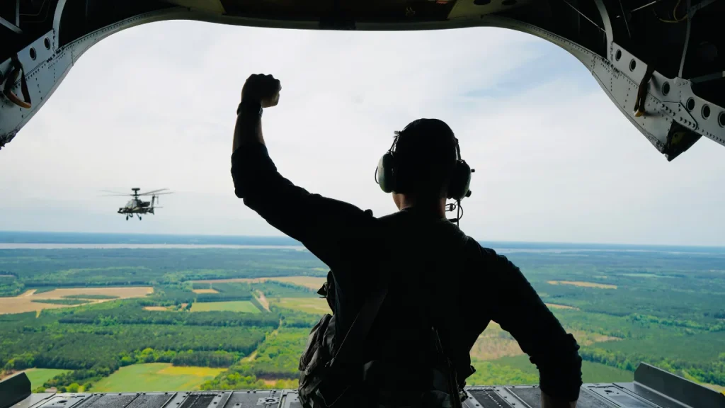 First British civilian to fly supersonic in an F-16 pushes things even further with wild AH-64 Apache ride