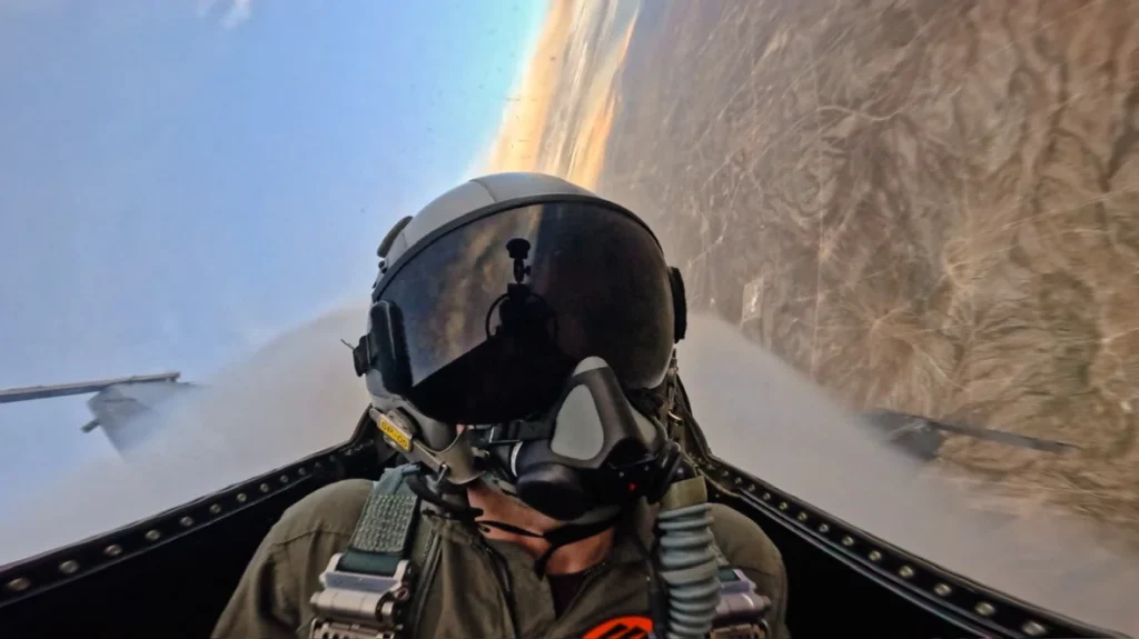 First British civilian to fly supersonic in an F-16 at Edwards reveals what it actually feels like to hit Mach 1.58