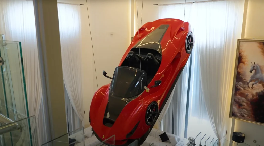 Man bought a cheap 'baby G-Wagen' and then wrapped it in Louis Vuitton bags to make its value shoot up