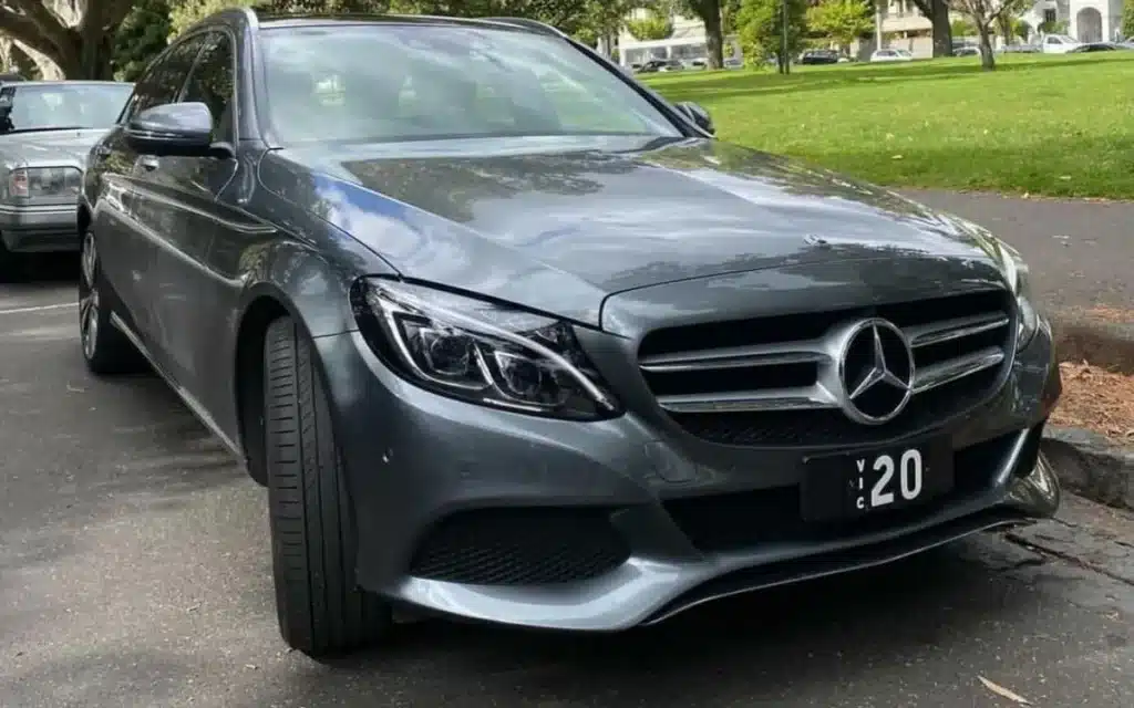 car with million dollar number plate