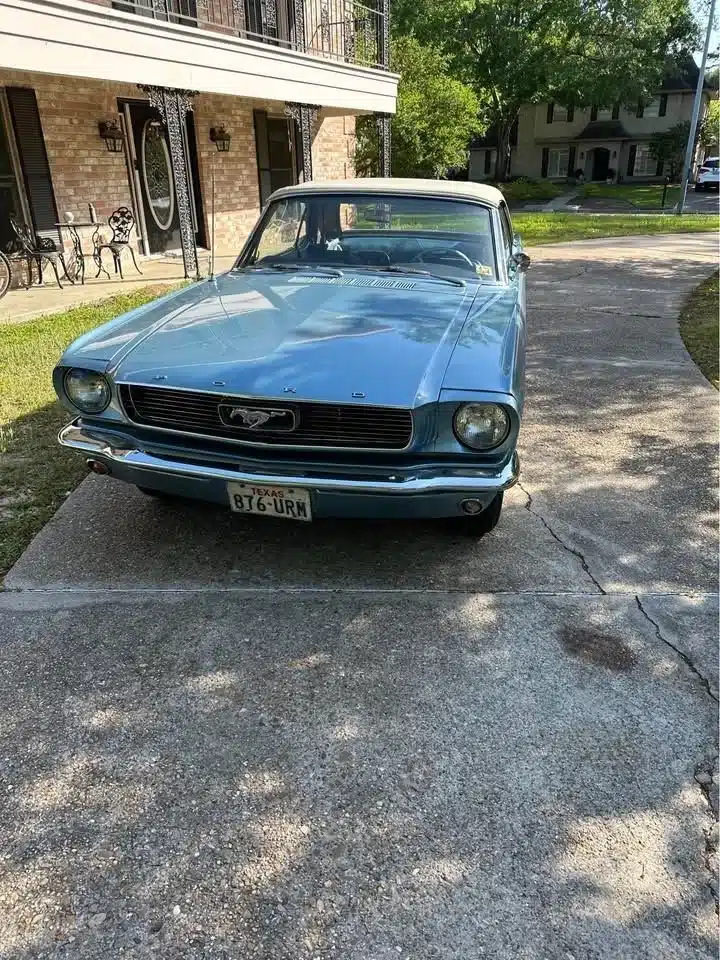 1966 Ford Mustang convertible emerges in Texas with just 14,985 miles on the clock