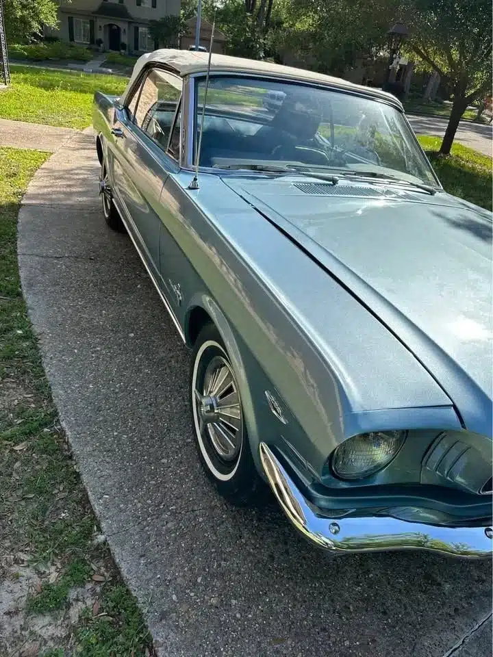 1966 Ford Mustang convertible emerges in Texas with just 14,985 miles on the clock
