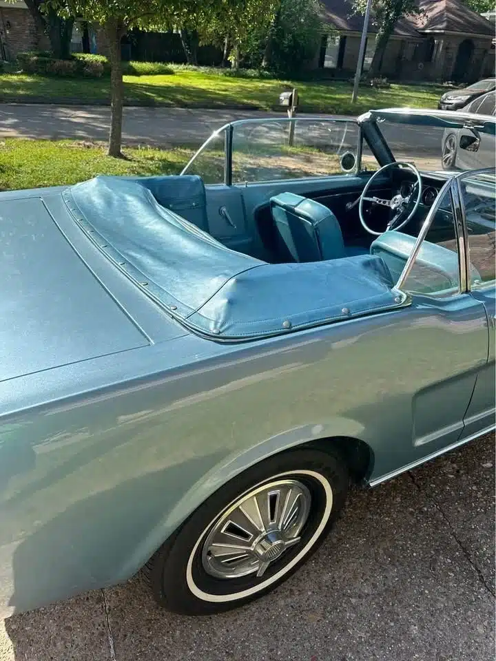 1966 Ford Mustang convertible emerges in Texas with just 14,985 miles on the clock