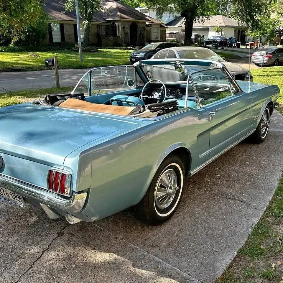 1966 Ford Mustang convertible emerges in Texas with just 14,985 miles on the clock