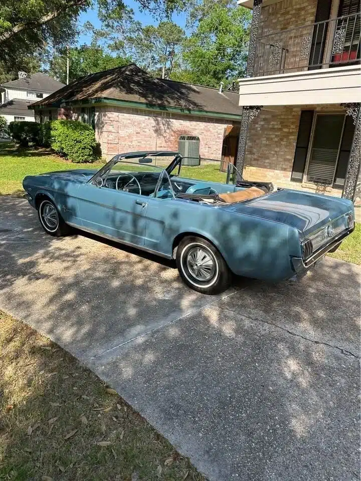 1966 Ford Mustang convertible emerges in Texas with just 14,985 miles on the clock
