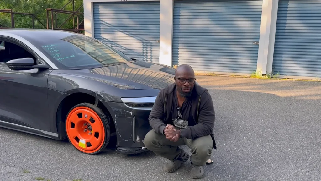 Massachusetts man buys $140,000 Lucid Air EV for just $4,100 after bankruptcy concerns but immediately finds he's got himself into something tricky