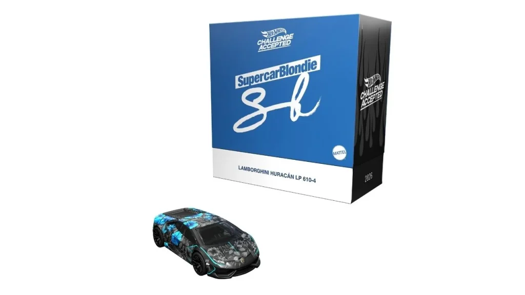 Supercar Blondie's 'Lucy' Lamborghini Huracán has been turned into a Hot Wheels car as she becomes one of the first ever 'Class of Legends'