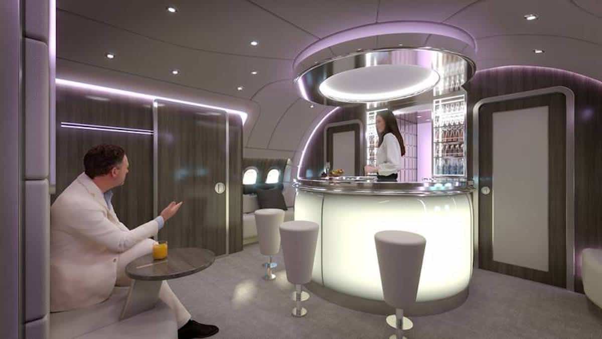 Lufthansa Explorer concept bar